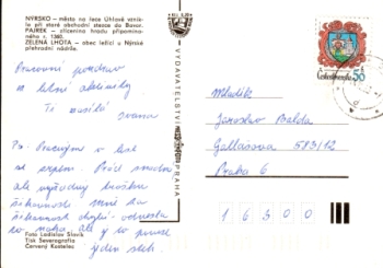Zelená Lhota + Nýrsko 1983 95 001 ●